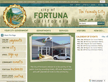 Tablet Screenshot of friendlyfortuna.com